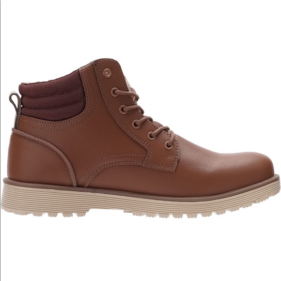 Light Brown Men\'s Waterproof Cold-Weather Boots main image 4